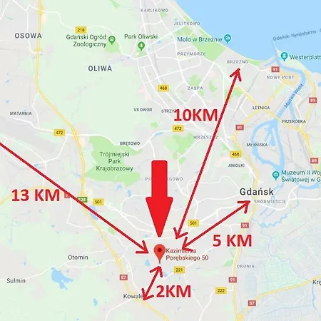 Familijny 3 64m2 * Gdansk